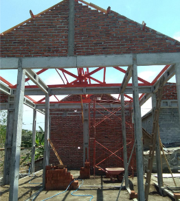 Batu Alam Dinding Teras