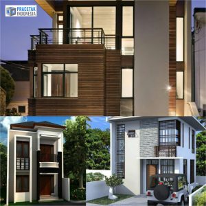 Bangunan 2 Lantai Minimalis