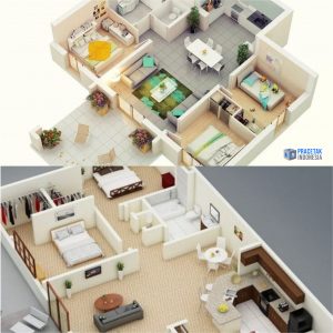 Desain Rumah Minimalis 3 Kamar
