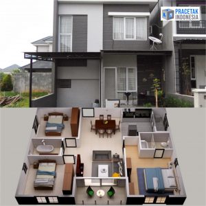 Bangun Rumah Type 45