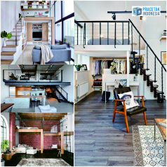 Desain Mezzanine Rumah Minimalis