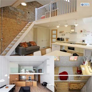Desain Mezzanine Minimalis